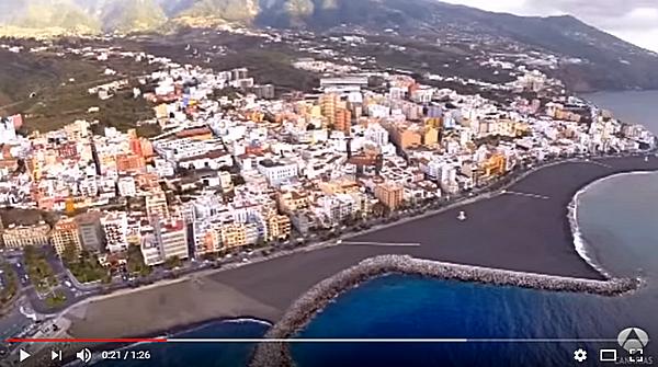 Antena3 Primer chapuzón en la nueva playa de Santa Cruz de La Palma